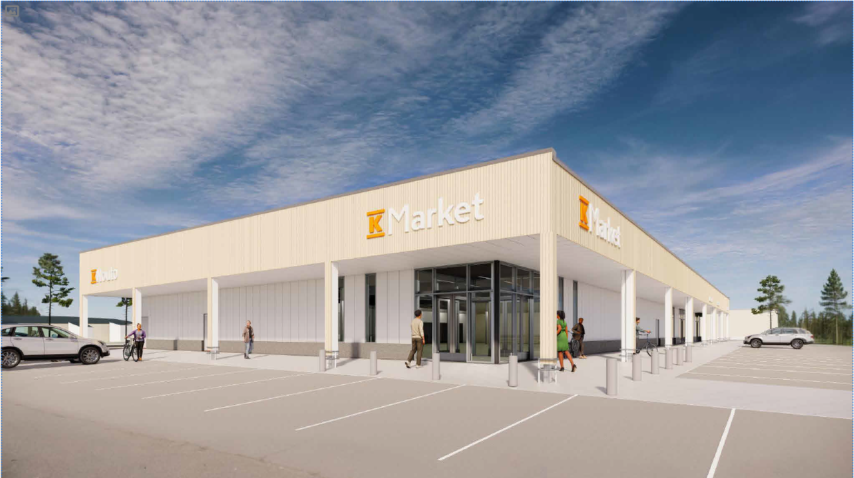  LTR-Rakennus Oy rakentaa uuden kauppakeskuksen Kesko Oyj:lle